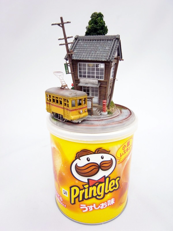 袖珍藝術的新舞台，日常物件上的小風景