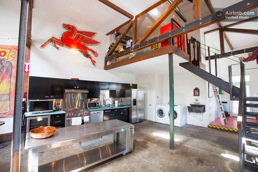 加油站改建美式復古風住宅