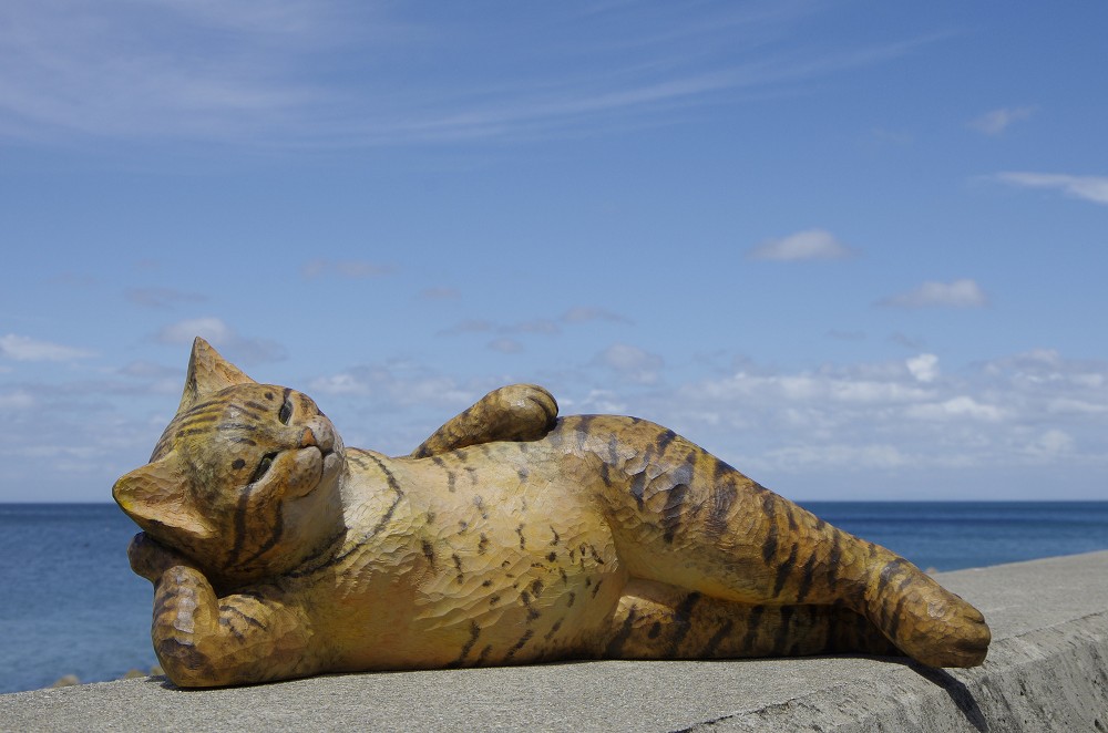 屏東看海美術館「極度日常」展覽!日本藝術家橋本美緒、花房櫻的可愛貓狗雕刻創作