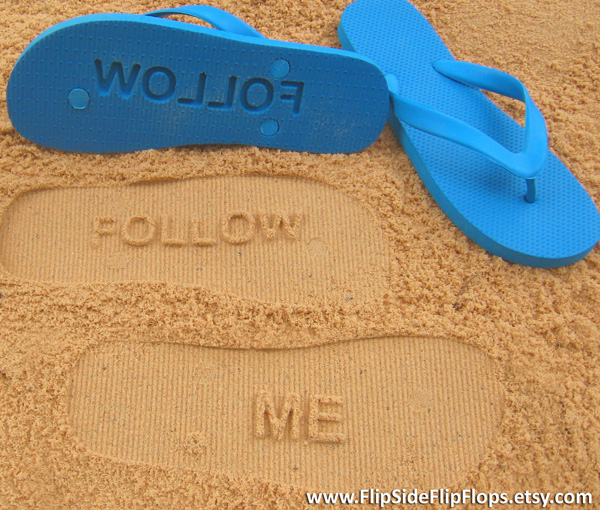 有了這雙夾腳拖,你就是沙灘上的氣功大師!