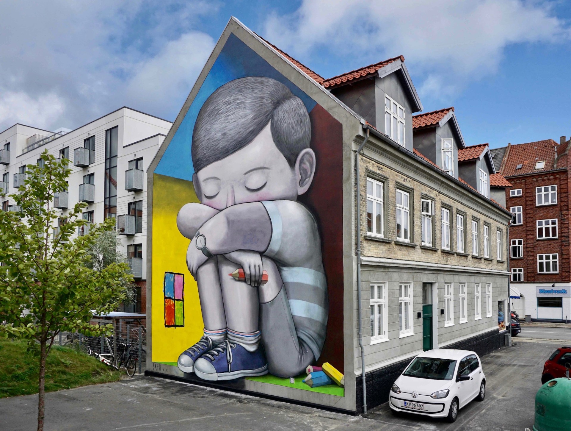 法國藝術家柒先生全新個展！《1,2,3, Soleil》集合 50 位世界壁畫上的天真孩童