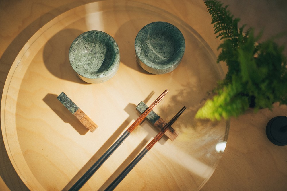 T22花蓮振興地方計畫！花蓮石材成設計文具組、質感食器等6組聯名選物