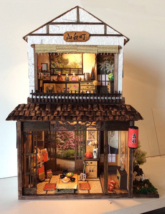 還是復古最對味，Simon Lo 的微型日式老民屋模型
