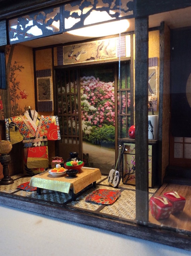 還是復古最對味，Simon Lo 的微型日式老民屋模型