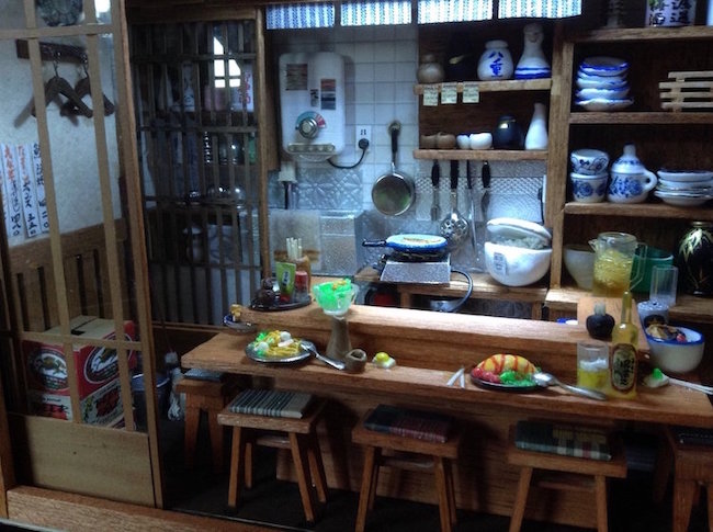 還是復古最對味，Simon Lo 的微型日式老民屋模型