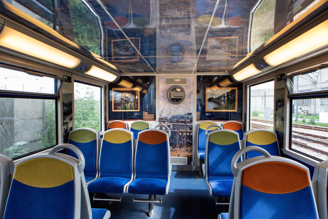 這台列車很印象派!巴黎鐵路公司送給顧客的藝術之旅