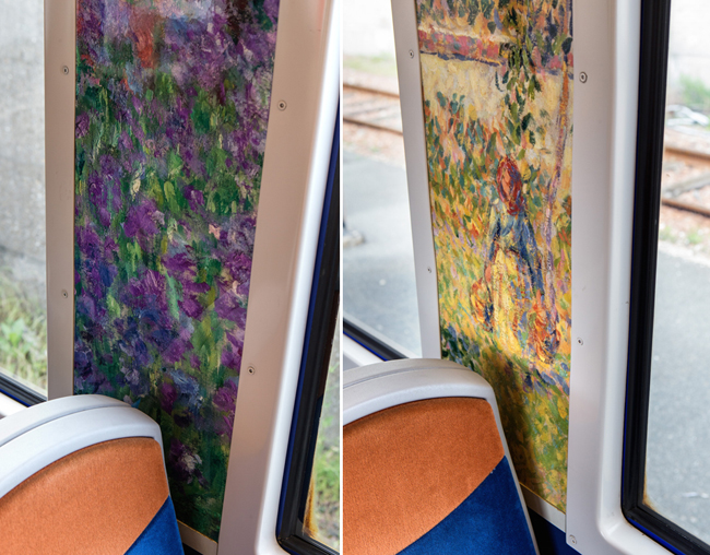 這台列車很印象派!巴黎鐵路公司送給顧客的藝術之旅