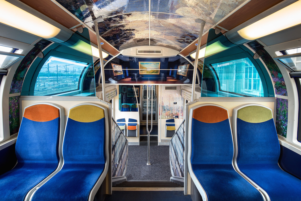 這台列車很印象派!巴黎鐵路公司送給顧客的藝術之旅