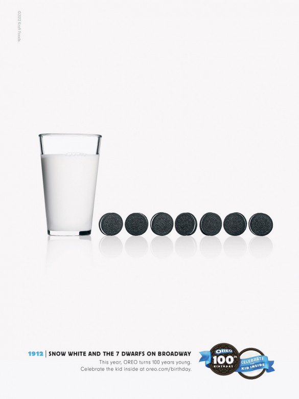 【廣告創意】轉一轉舔一舔再泡一泡居然也過了一百年！？OREO百年回顧