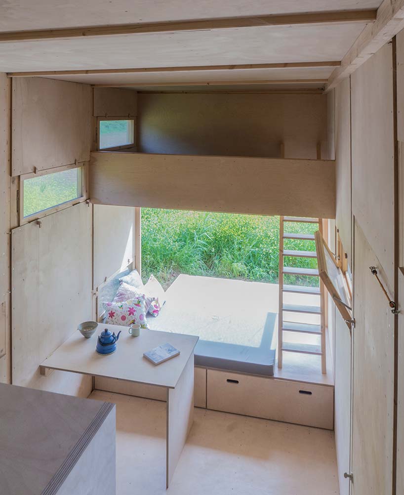 消除室內與戶外的界線，完全回歸自然的邊境小屋