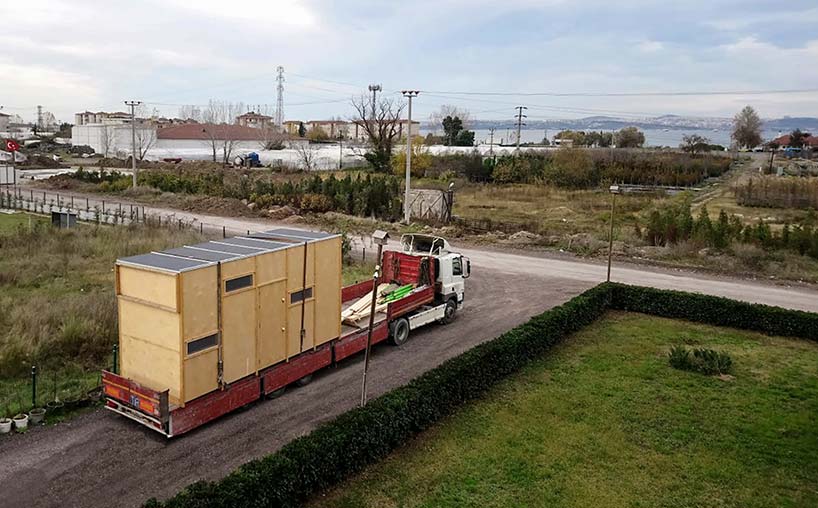 消除室內與戶外的界線，完全回歸自然的邊境小屋