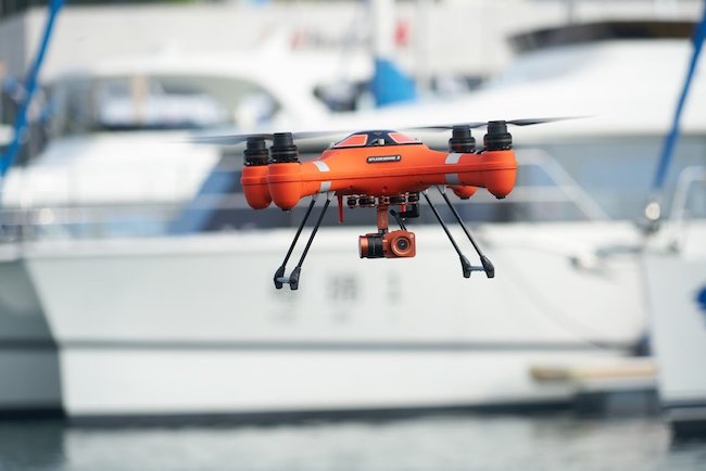 上天下海難不倒，海上空拍任務交給它：Splash Drone 空拍機