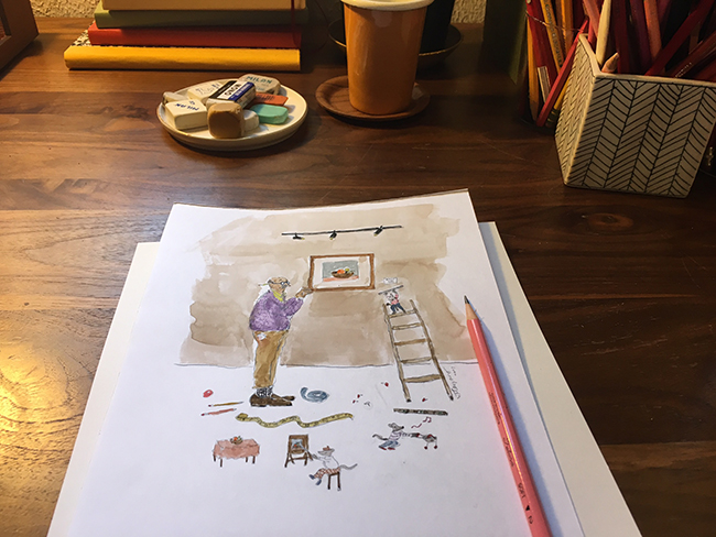 【華山說書人】插畫靈感來自一雙有戲的眼：Vita Yang 專訪