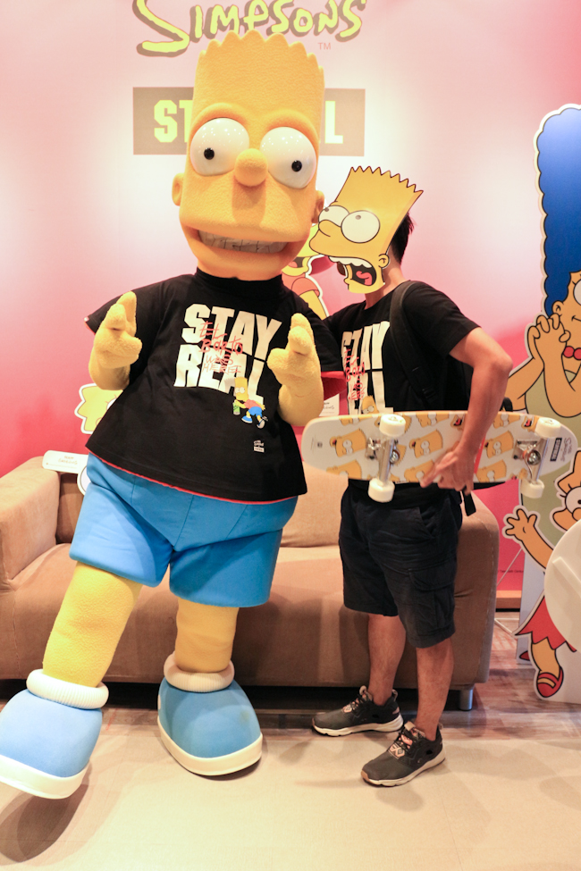 《STAYREALxThe Simpsons》Cosplay 初體驗,體驗當霸子辛普森的一天