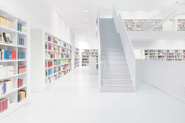 極淨之美 德國斯圖加特圖書館