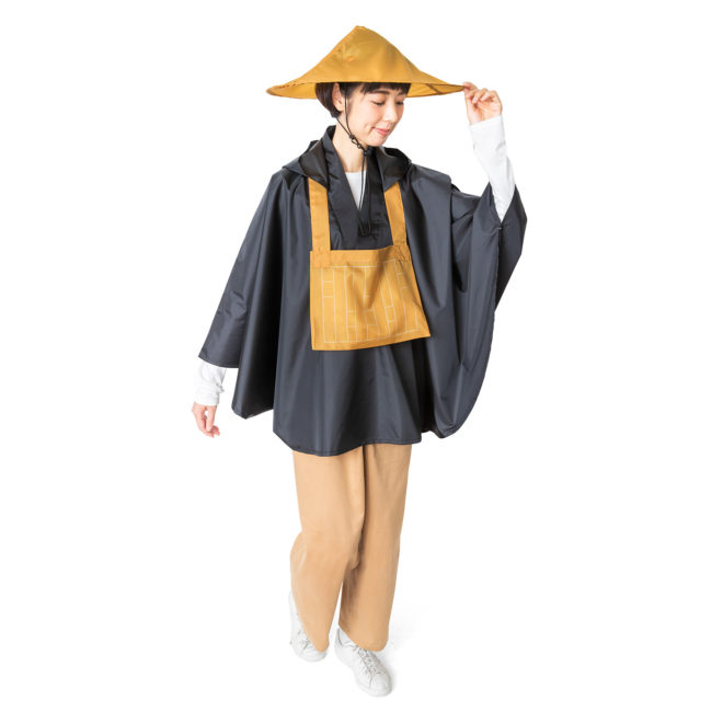 寺院風時尚！日本推出廟鐘版貝雷帽、僧侶袈裟雨衣安撫不安心靈