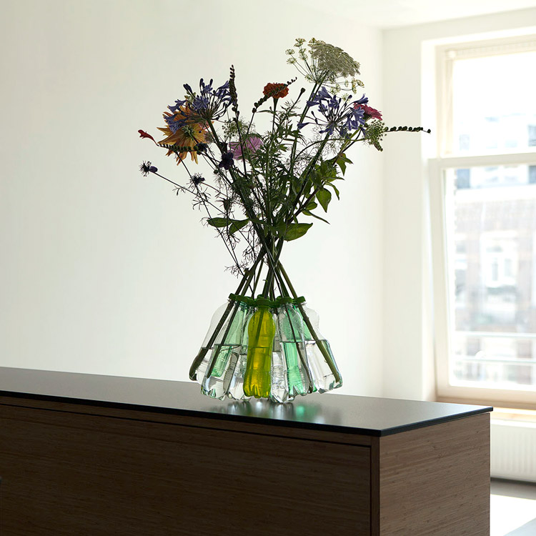 3D列印瓶架，讓寶特瓶變花瓶