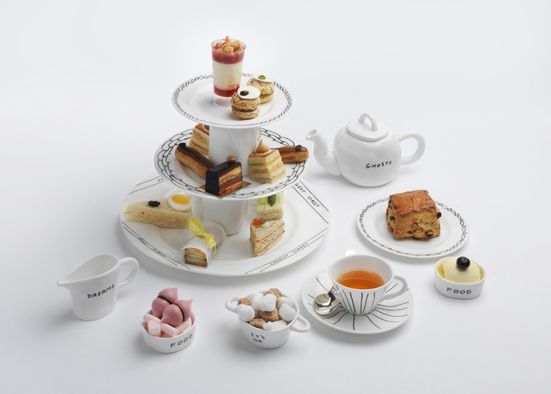 倫敦 Sketch 的夏日午茶新夥伴，可愛手繪風午茶餐具