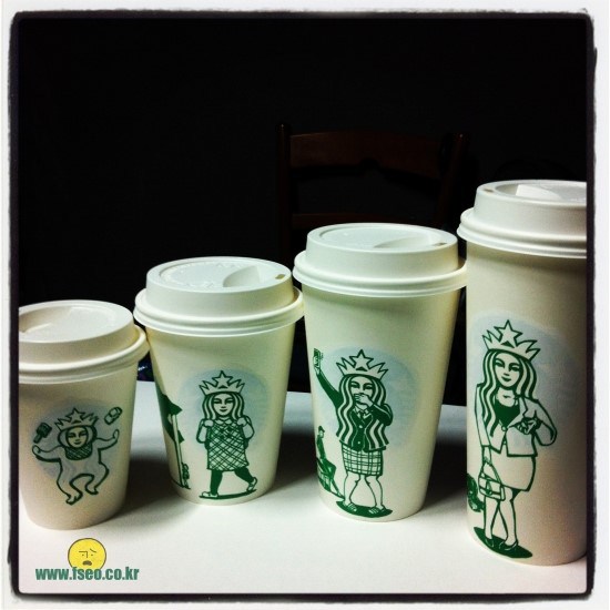 海妖女的都市少女生活記！極致星巴克紙杯雕刻創作