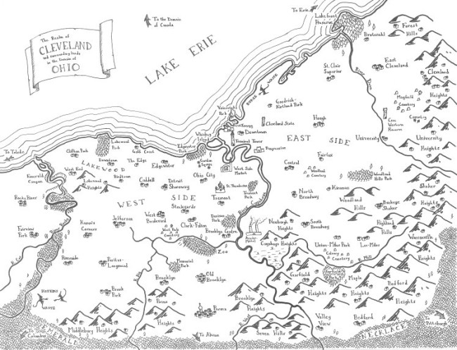 感受中土大陸魅力，魔戒風格的地圖繪製