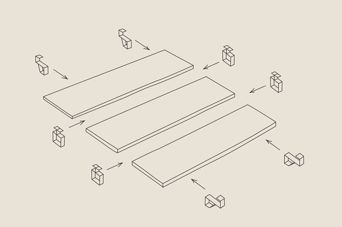 專為「貓移巢」人士設計，好搬好組裝床架新概念 The Floyd Platform Bed