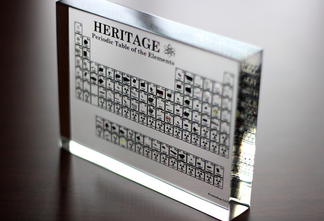 項元素樣本一次到手 桌上型元素週期表the Heritage Periodic Table 大人物 項元素樣本一次到手 桌上型元素週期表the Heritage Periodic Table 大人物