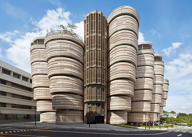 層層漣漪堆起知識殿堂，Thomas Heatherwick 打造新加坡南洋理工大學學習中心
