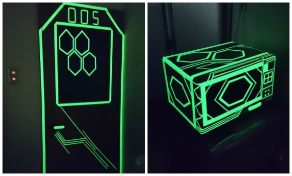 紙膠帶迷讓讓，夜光膠帶打造科技感居家風格！