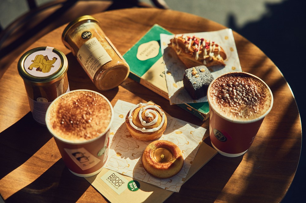 台南天下南隅「BUDDY BUDDY快閃店」!比利時堅果醬品牌限定調飲、烘焙糕點登場