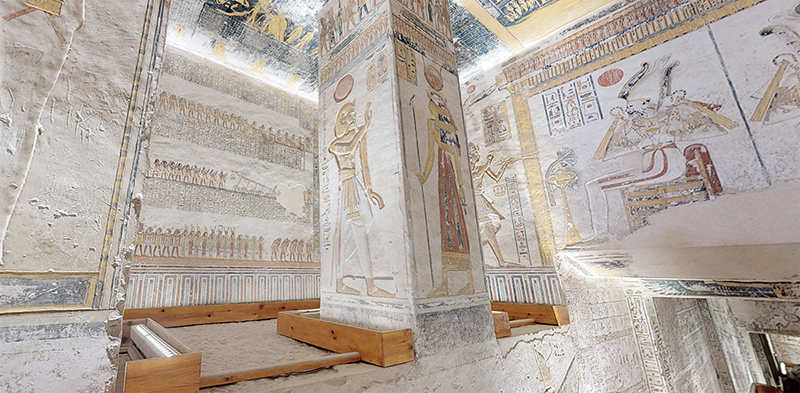 在家參觀千年法老王墓!埃及政府推「法老王墓虛擬體驗」飽覽古神話創作、壁畫