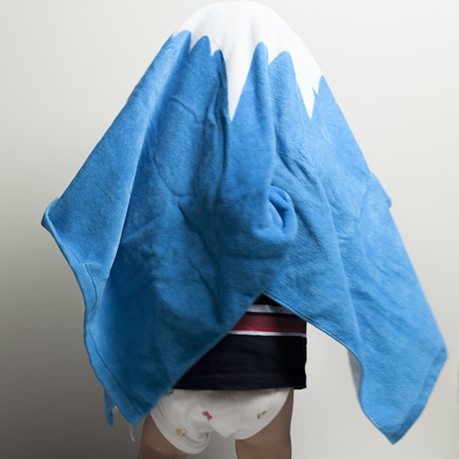 「Towel Fuji」讓你開始期待每天幫孩子擦頭的時光～