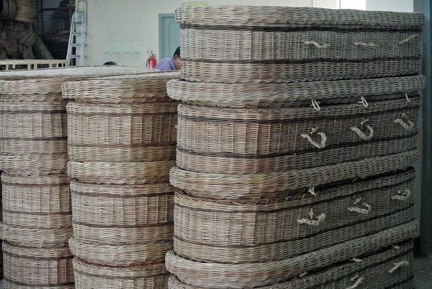 在英國，第一個公平交易棺材
