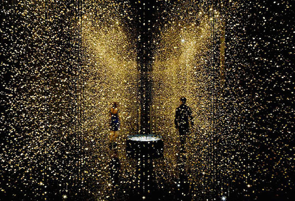 極致夢幻的黃金雨－「時．光」裝置藝術展