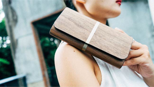 一個幫你紀錄美好生活的獨特皮夾－《樹革蒔繪長夾》