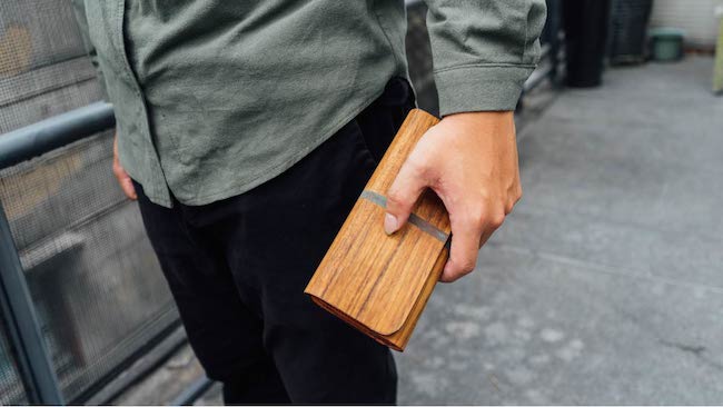 一個幫你紀錄美好生活的獨特皮夾－《樹革蒔繪長夾》