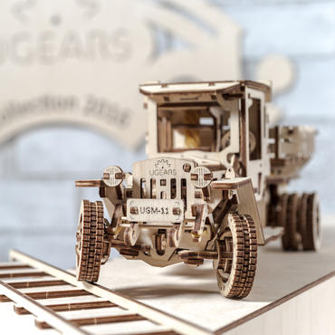 【DIY OK】UGEARS 木製機械玩具,看著親手組裝的齒輪運轉就是爽快!