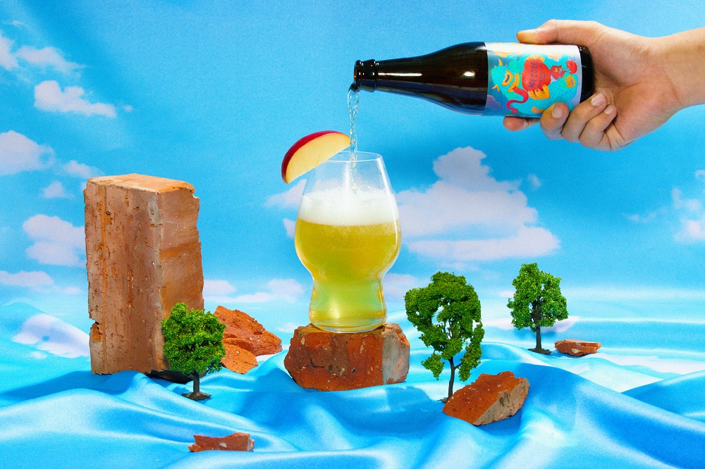 冷泡啤酒花的蘋果酒！酉鬼啤酒夏季酒款「有怪獸！酒花蘋果酒」