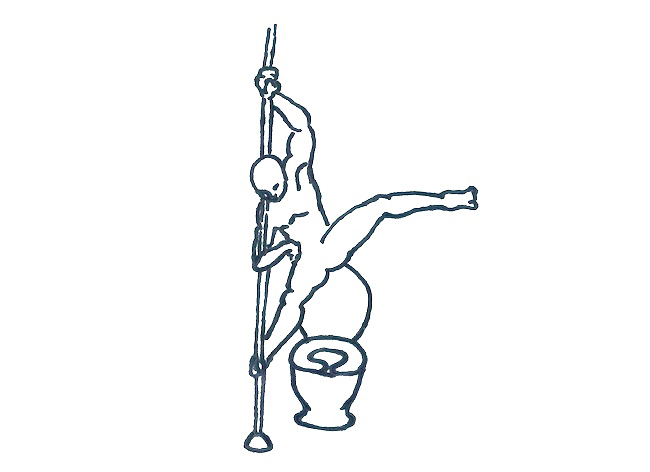 便便姿勢佳！令人超級分心的日本蹲廁所 48 式漫畫