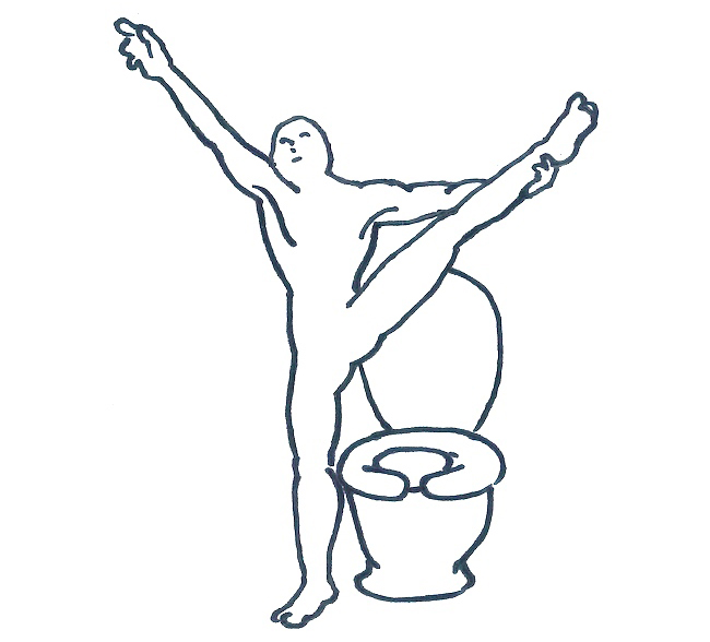 便便姿勢佳！令人超級分心的日本蹲廁所 48 式漫畫