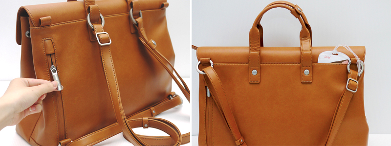 設計控的氣場撐起來!Moshi Treya 英倫風超輕量皮革劍橋包