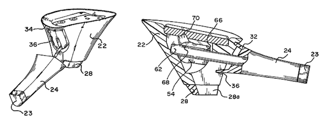 retractable heels patent