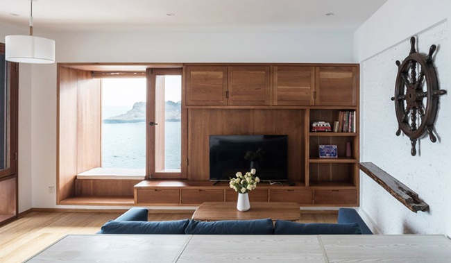 海邊老屋翻新！中國福建船長的透天宅