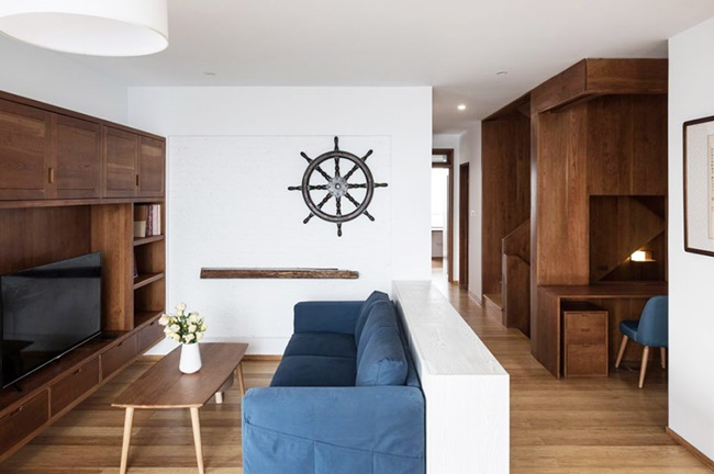 海邊老屋翻新！中國福建船長的透天宅