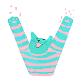 Meow～喵星人的「喵體字」，萌姿態就在細節裡