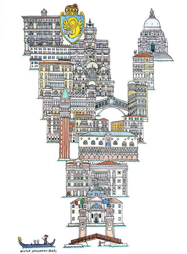 26 個歐洲城市特色,變身成為英文字母