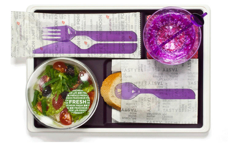 別小看幾克的重量！高空中的餐具設計