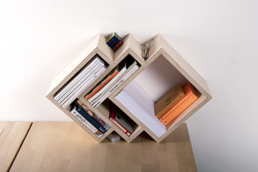 怎麼擺都穩的桌上收納架