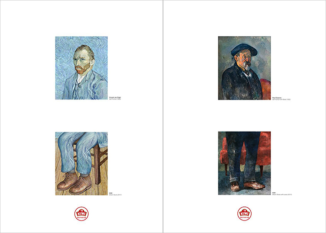 下身失蹤的世界名畫？當蒙娜麗莎、梵谷等肖像名畫通通「穿上鞋」！