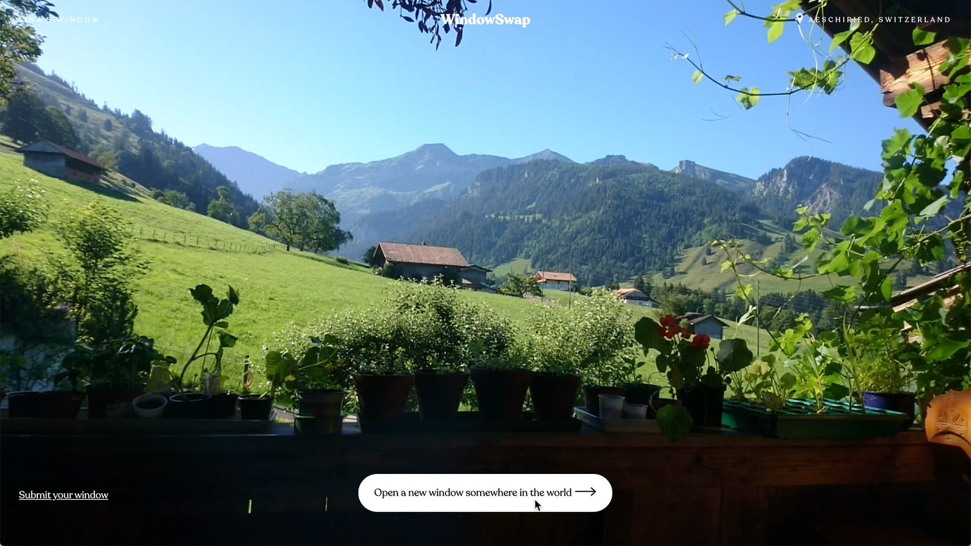 用窗景環遊世界！WindowSwap、小島窗光療癒系網站跟全世界交換窗景