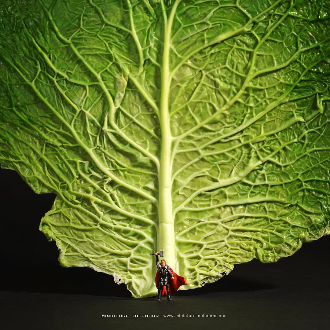 田中達也打造微縮超級英雄宇宙！奇異博士魔法陣變身蚊香、甜甜圈